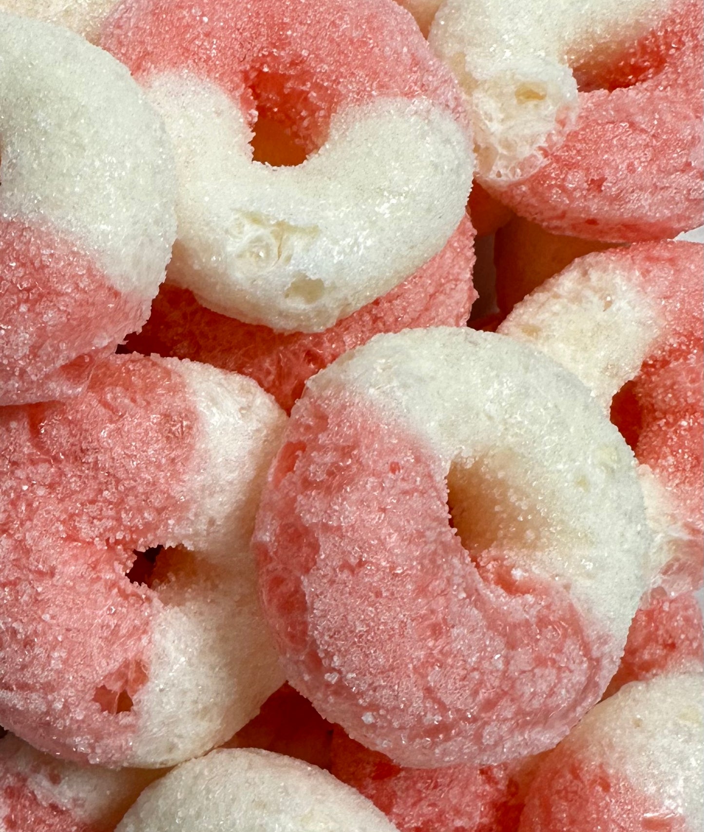Freeze Dried Gummy Watermelon Rings